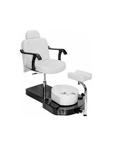 Pediküüritool Span, valge istmega