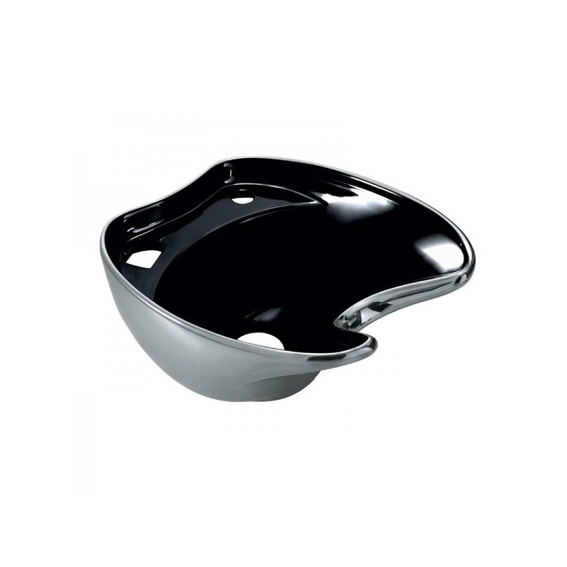 Black ceramic sink