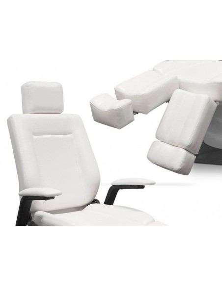 Hüdrauliliselt juhitav pediküüritool, horisontaalasendisse langetatav Hepta