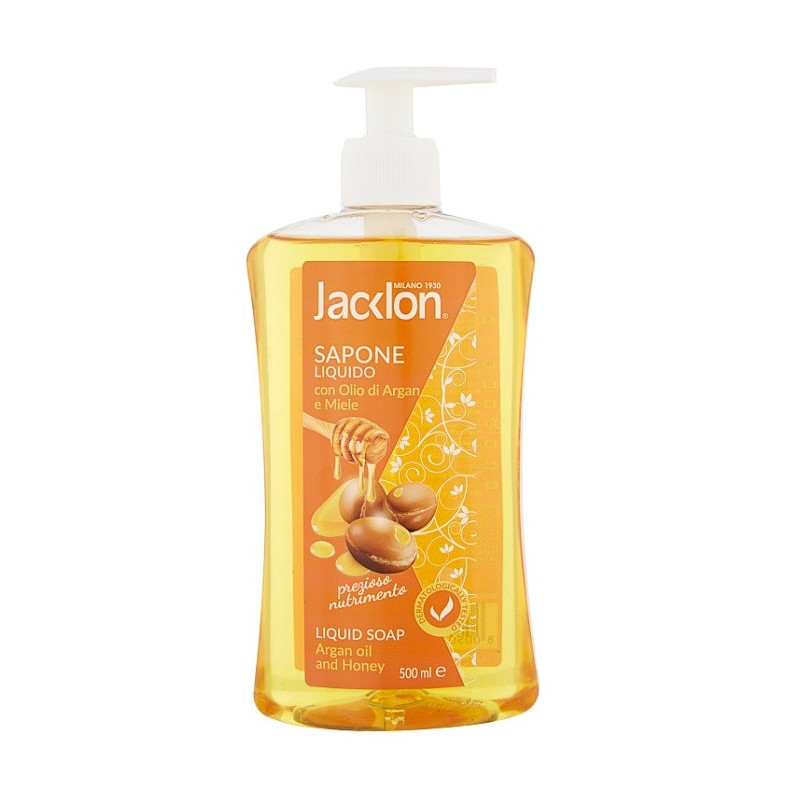 JACKLON RICARICA Liquid soap,with an argan oil/honey, 500ml