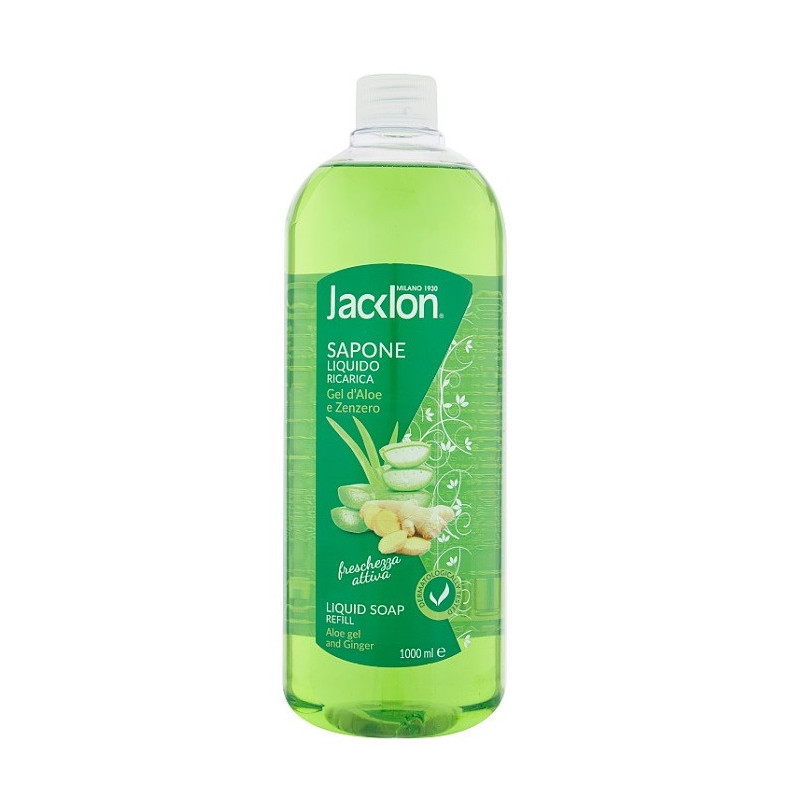 JACKLON RICARICA Liquid soap,aloe/ginger, 1000ml