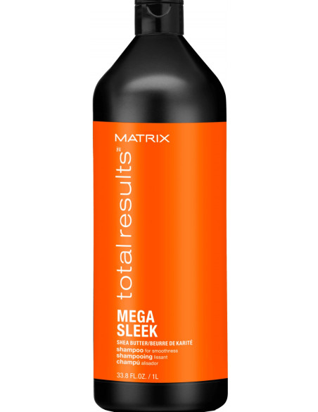 MEGA SLEEK ŠAMPOON SHEAVÕIGA MITTETULE JUUSTELE 1000ML