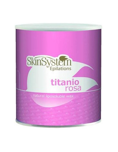 SkinSystem Vasks Titāna - rozā, depilācijai 800ml