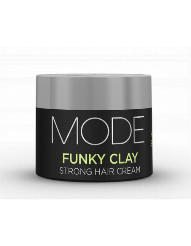 MODE Funky Clay hair styling cream, strong hold 75ml