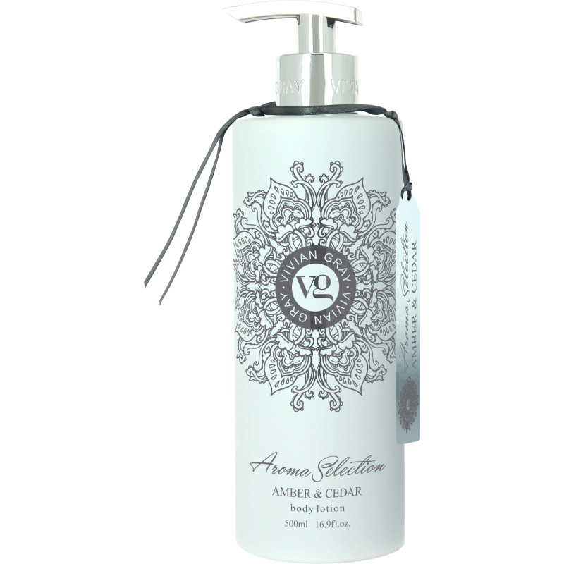 Aroma Selection Body Lotion, Amber / Cedar 500ml