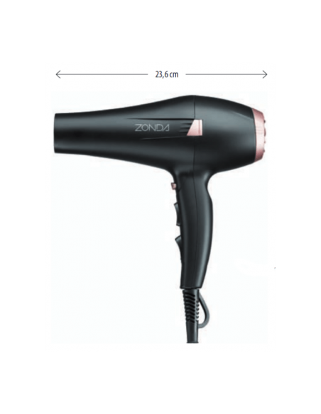 Professionaalne föön ZONDA Pink Triple Technology, 2400W