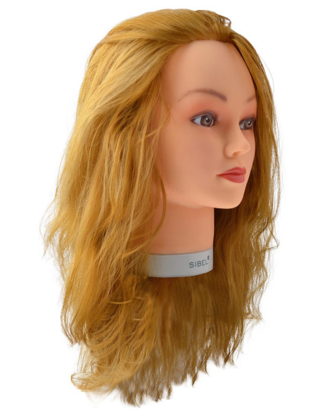 Mannekeeni pea JESSICA, 100% sünteetilised juuksed, 25-50cm