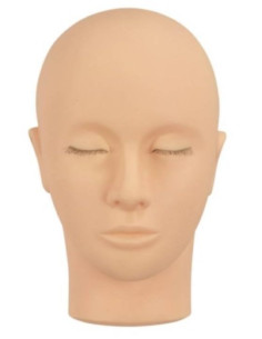 Mannequin head for eyelash...