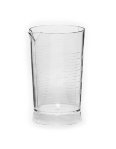 Mõõtekork, läbipaistev 100ml