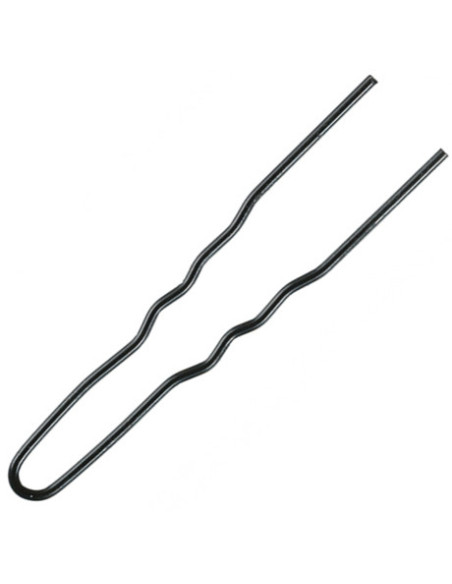 Juuksenõelad, lainelised, 45x1,20mm, mustad, 50 tk.