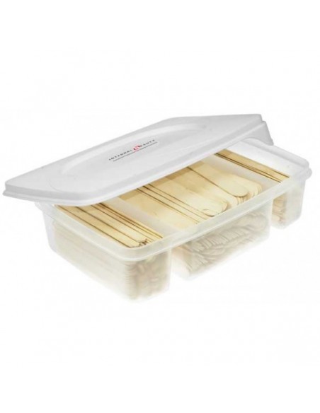 Integral Beauty PROFESSIONAL puidust spaatlid, 3 suurust, 400 tk.