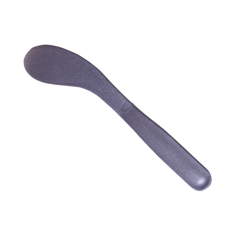 Spatula ar izliektu lāpstiņu, 18cm, perlamutra-zila, 1gab.