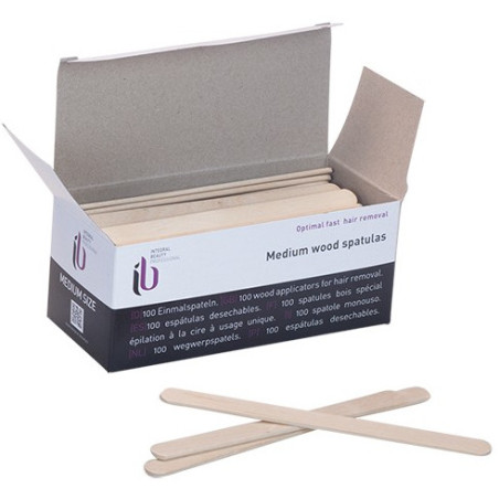 Puidust spaatlid, 114x10mm, 100 tk.