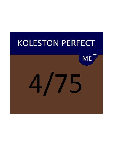 Koleston Perfect ME+ krēmveida ķīmiskā matu krāsa 4/75 KP ME+ DEEP BROWNS 60 ml
