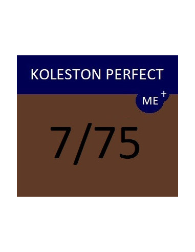 Koleston Perfect ME+ krēmveida ķīmiskā matu krāsa 7/75 KP ME+ DEEP BROWNS 60 ml