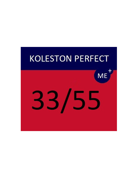 Koleston Perfect ME+ krēmveida ķīmiskā matu krāsa 33/55 KP ME+ VIBRANT REDS 60 ml