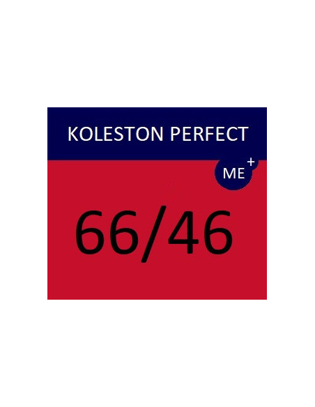 Koleston Perfect ME+ krēmveida ķīmiskā matu krāsa 66/46 KP ME+ VIBRANT REDS 60 ml