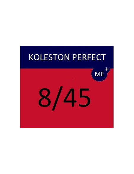 Koleston Perfect ME+ krēmveida ķīmiskā matu krāsa 8/45 KP ME+ VIBRANT REDS 60 ml