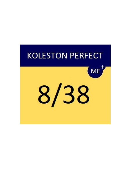 Koleston Perfect ME+ krēmveida ķīmiskā matu krāsa 8/38 KP ME+ RICH NATURALS 60 ml
