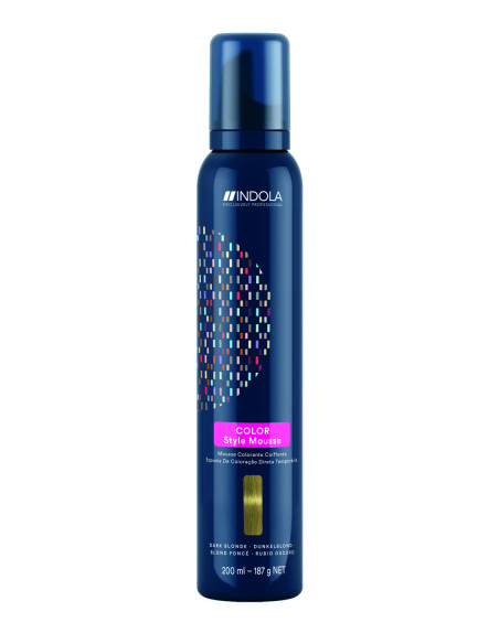 Indola värvitud juuksevaht tumeblondile 200ml
