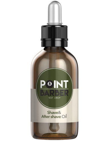 POINT BARBER Eļļa pēc skūšanās, skūšanās eļļa, mitrinoša 30ml