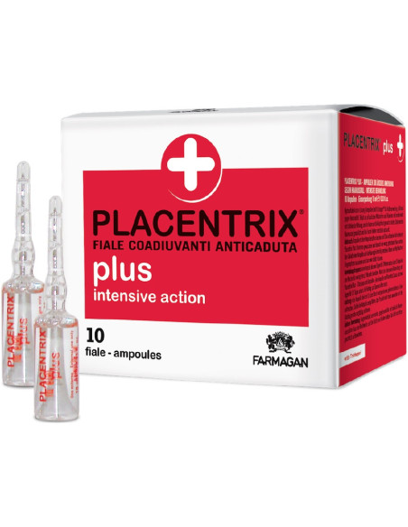PLACENTRIX PLUS ampullid juuste väljalangemise vastu, intensiivne toime 10x10ml
