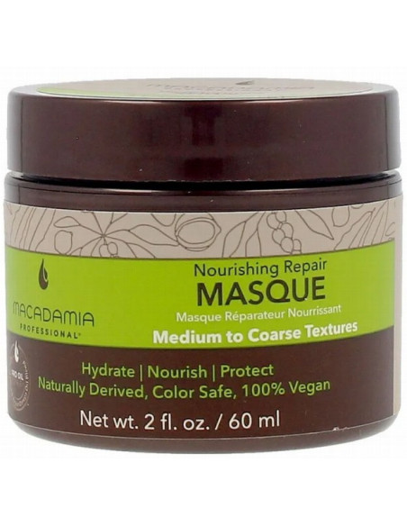 MACADAMIA PRO Vegan Maska atjaunojoša-barojoša,norm.-sausiem matiem 60ml
