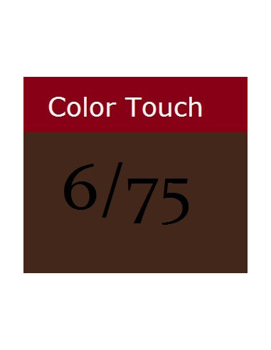 Color Touch demi-permanent hair color 6/75 DEEP BROWNS 60 ml