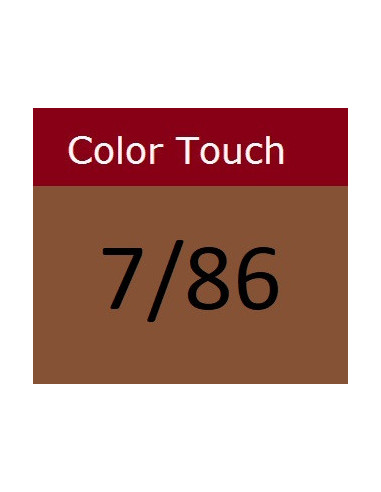Color Touch demi-permanent hair color 7/86 RICH NATURALS 60 ml