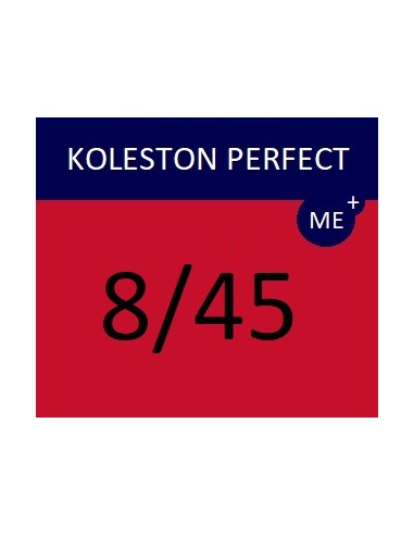 Koleston Perfect ME+ krēmveida ķīmiskā matu krāsa 8/45 KP ME+ VIBRANT REDS 60 ml