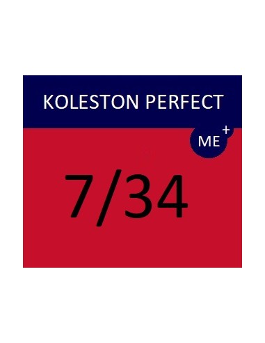 Koleston Perfect ME+ krēmveida ķīmiskā matu krāsa 7/34 KP ME+ VIBRANT REDS 60 ml