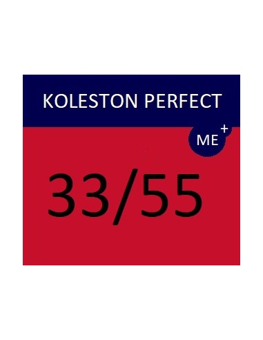 Koleston Perfect ME+ krēmveida ķīmiskā matu krāsa 33/55 KP ME+ VIBRANT REDS 60 ml