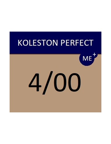 Koleston Perfect ME+ krēmveida ķīmiskā matu krāsa 4/00 KP ME+ PURE NATURALS 60 ml