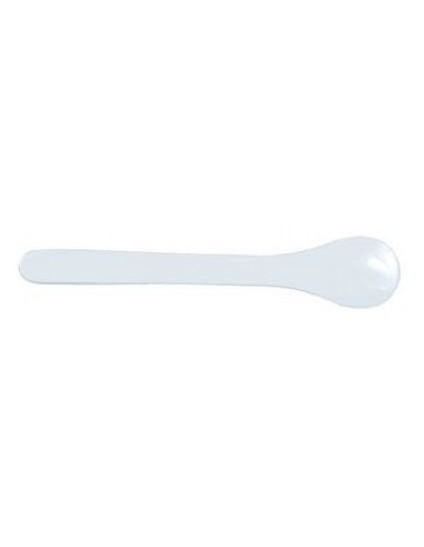 Spatula, plastmasas, balta, karotītes forma, 16cm