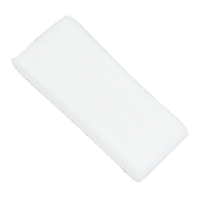 Headband, terry, white, 1 pc