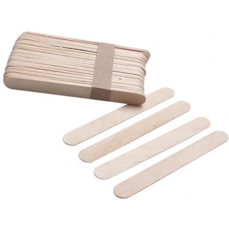 HOLIDAY puidust depilatsioonispaatlid, suured, 200x25mm, 100tk