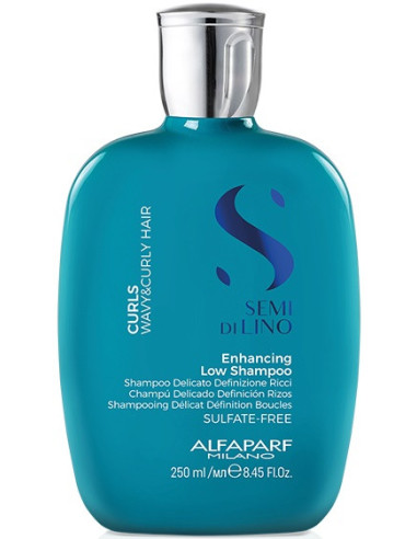 Semi Di Lino CURLS enhancing low shampoo for curly and wavy hair, 250ml