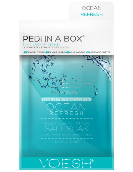 VOESH PEDI IN A BOX jalakomplekt Ocean Refresh, jahutav, 4 toodet
