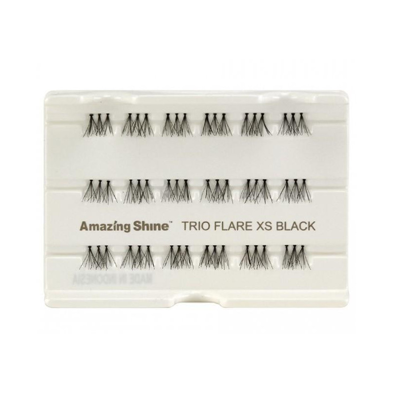 False Eyelashes – Trio Flare X-SMALL by Amazing Shin