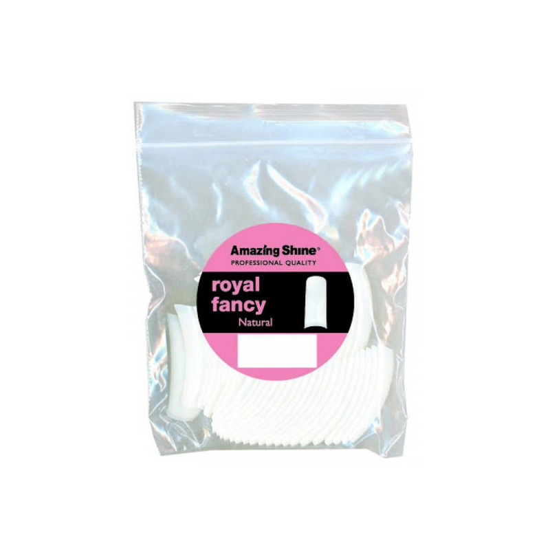 Nail Tips Amazing Shine Royal Fancy – Natural, No.9, 50pcs.