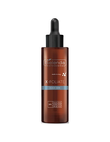 X-Foliate 22% mixture of pyruvic Acid Peel Clear Skin Anti-Acne Formula 30ml
