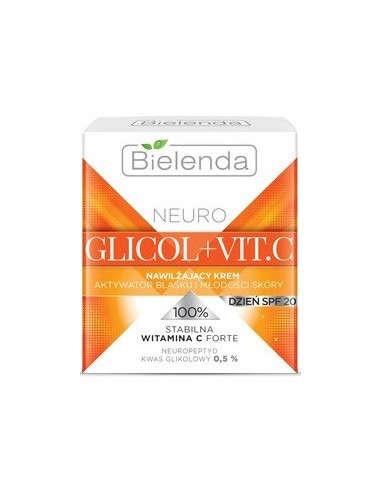 NEURO GLICOL+ VIT C Krēms sejai, mitrinošs, SPF20 50ml