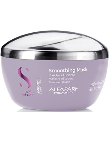 Semi Di Lino SMOOTH smoothing mask for rebellious hair, 200ml