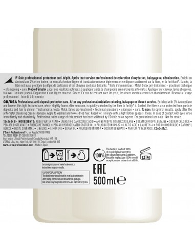 Metal Detox hoolduskreem 500ml