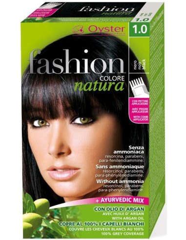 FASHION NATURA juuksevärv 1.0, must...