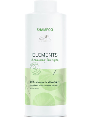 Elements Renewing atjaunojošs šampūns visiem matu tipiem 1000ml