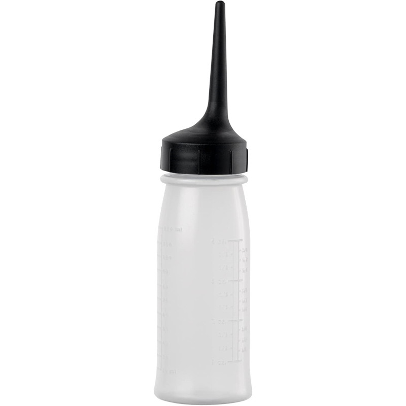 Mõõtepudel, läbipaistev, väike, 120ml