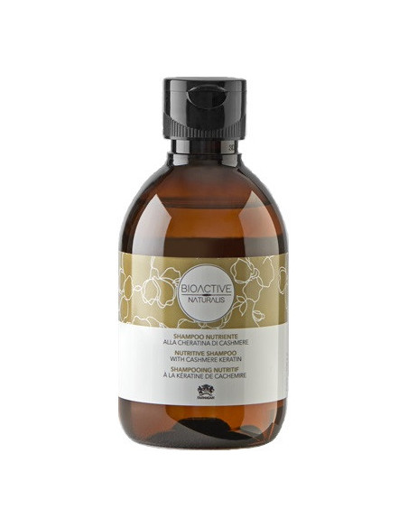 BIOACTIVE NATURALIS Šampoon juustele, toitev, kašmiirkeratiiniga 230ml