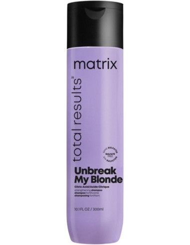 MATRIX TOTAL RESULTS UNBREAK MY BLONDE STIPRINOŠS ŠAMPŪNS 300ML