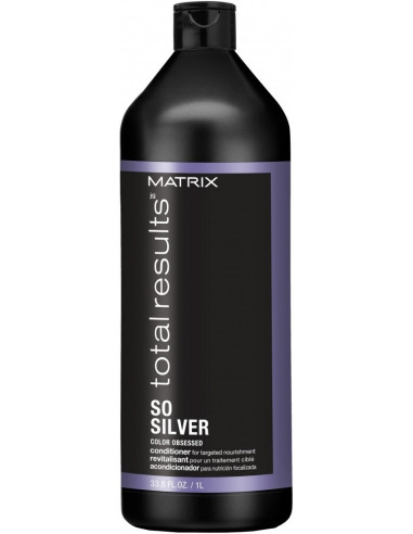 MATRIX TOTAL RESULTS COLOR OBSESSED SO SILVER KONDICIONIERIS MATU BAROŠANAI PROBLEMĀTISKAJĀS ZONĀS 1000ML